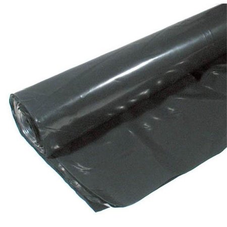 POLY-AMERICA Poly-america 8 X 100 4 ML Tyco Polyethylene Black Plastic Sheeting  CF0408B CF0408B
